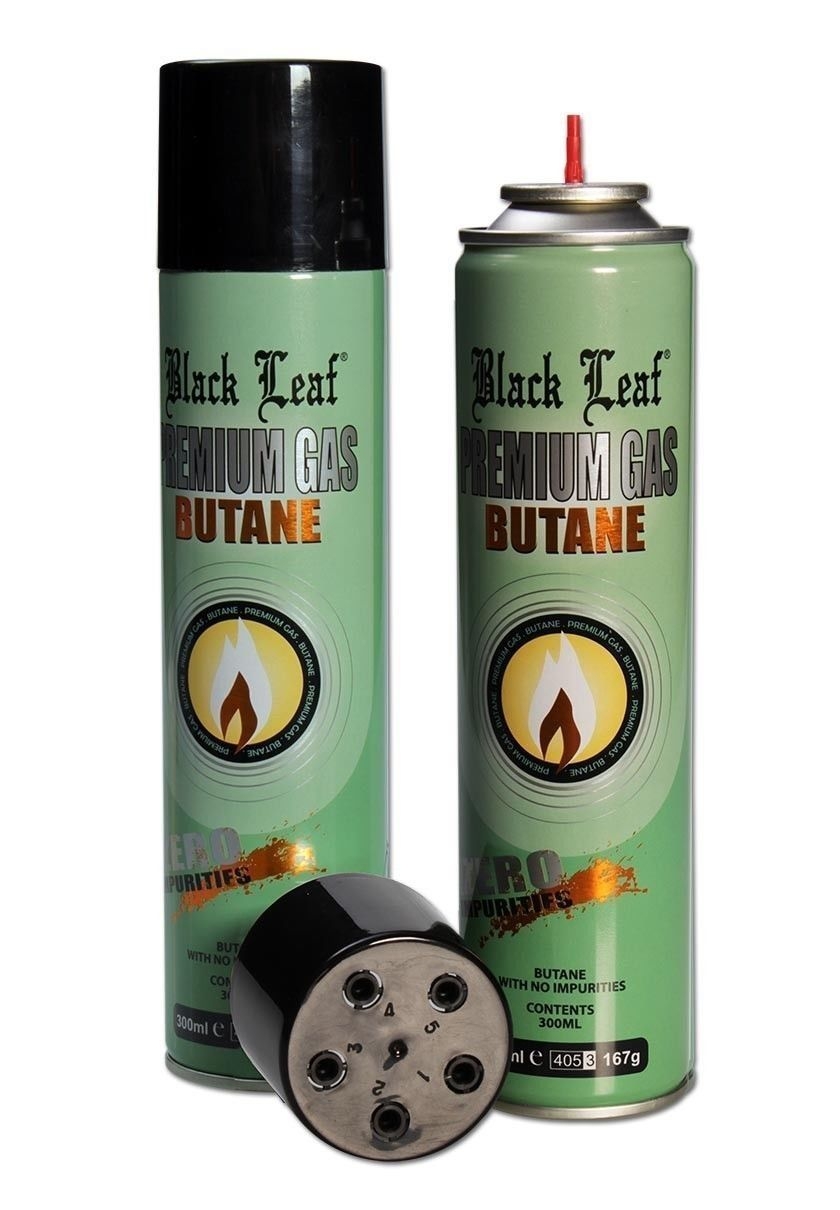 705086e4c27bbe637efc3d35a580986173c0b4e3 Black Leaf Premium Butane 300ml