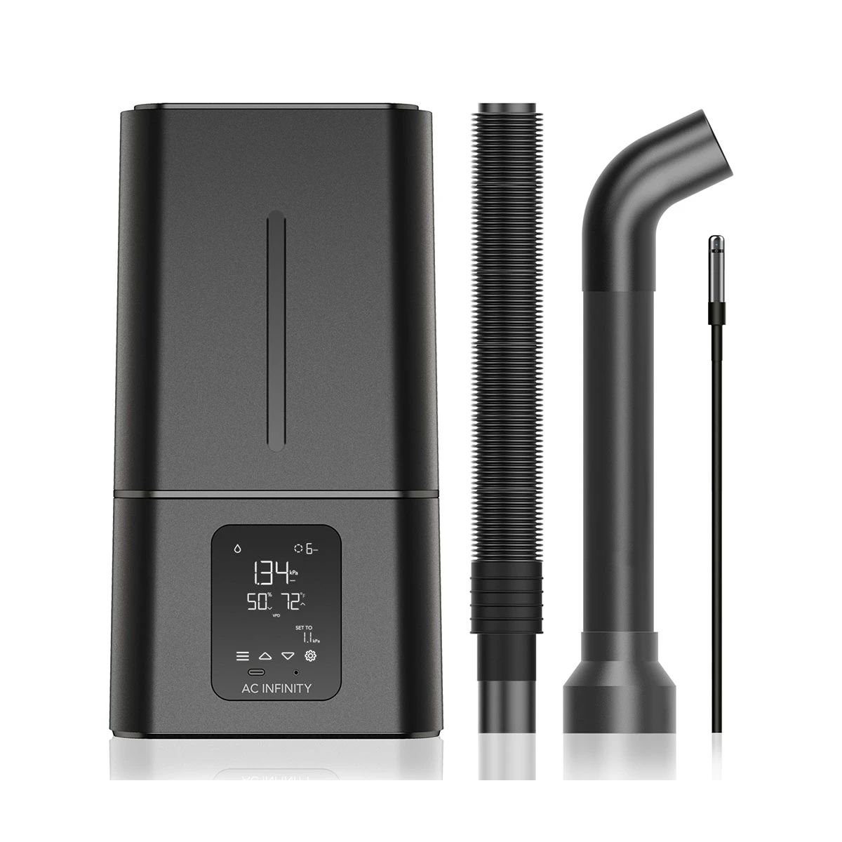 fd66a4cade074a5e1a57bb2152201ca5f5acdd12 AC Infinity CLOUDFORGE T7 (Gen 2), Luftbefeuchter, 15 Liter, intelligente Steuerung, gezielte Zerstäubung