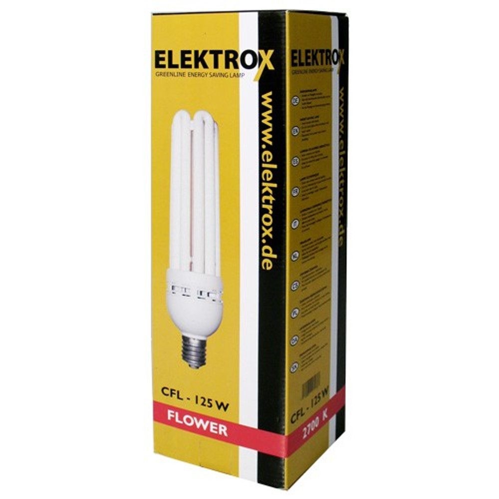 3403c53f957310acfaf9904804e165363759c608 Energiesparlampe Elektrox 125 W 2700 K Blüte