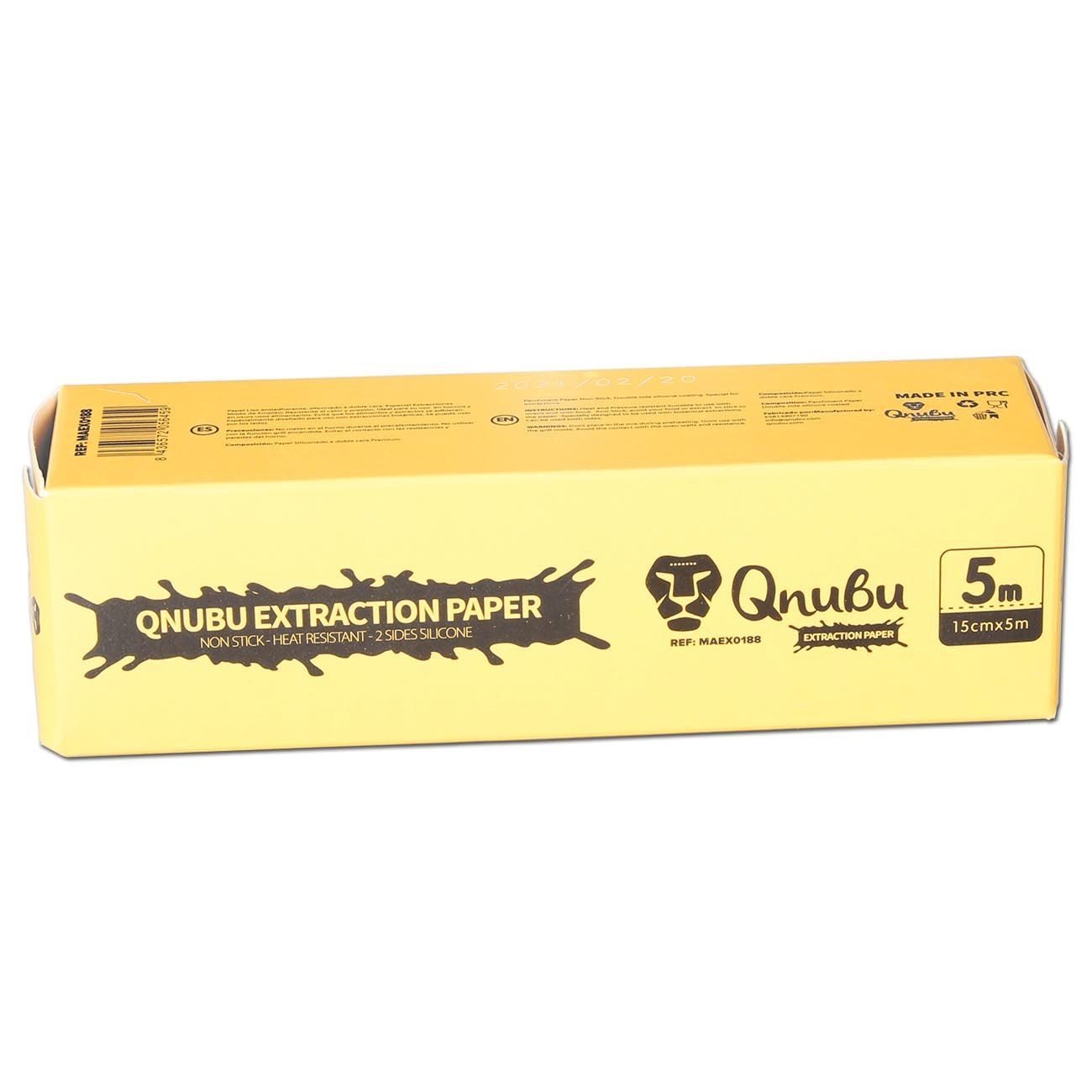 b2a1d346069f9836aa21227faa21e4020080e80a Qnubu Pergamentpapier für Extration / Extration Paper 15cm x 5m
