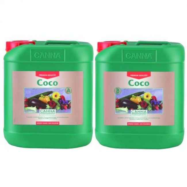 85b62315b639b5bfe9b4c1207f260e7b13581c0f Canna Coco A u. B Dünger, je 5 L