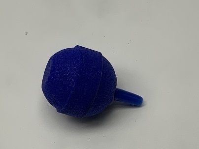 Brausestein für Luftpumpen / blau