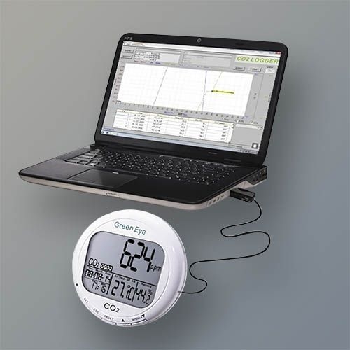 118c77840aef85b6b573cf0c7271d423f18f812b TechGrow Green Eye CO2 Meter and Datalogger