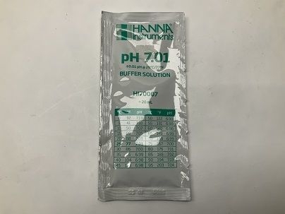 203005f241e884527f56736edc45de8dfa24f197 Hanna pH Eichflüssigkeit 7,01, 20 ml