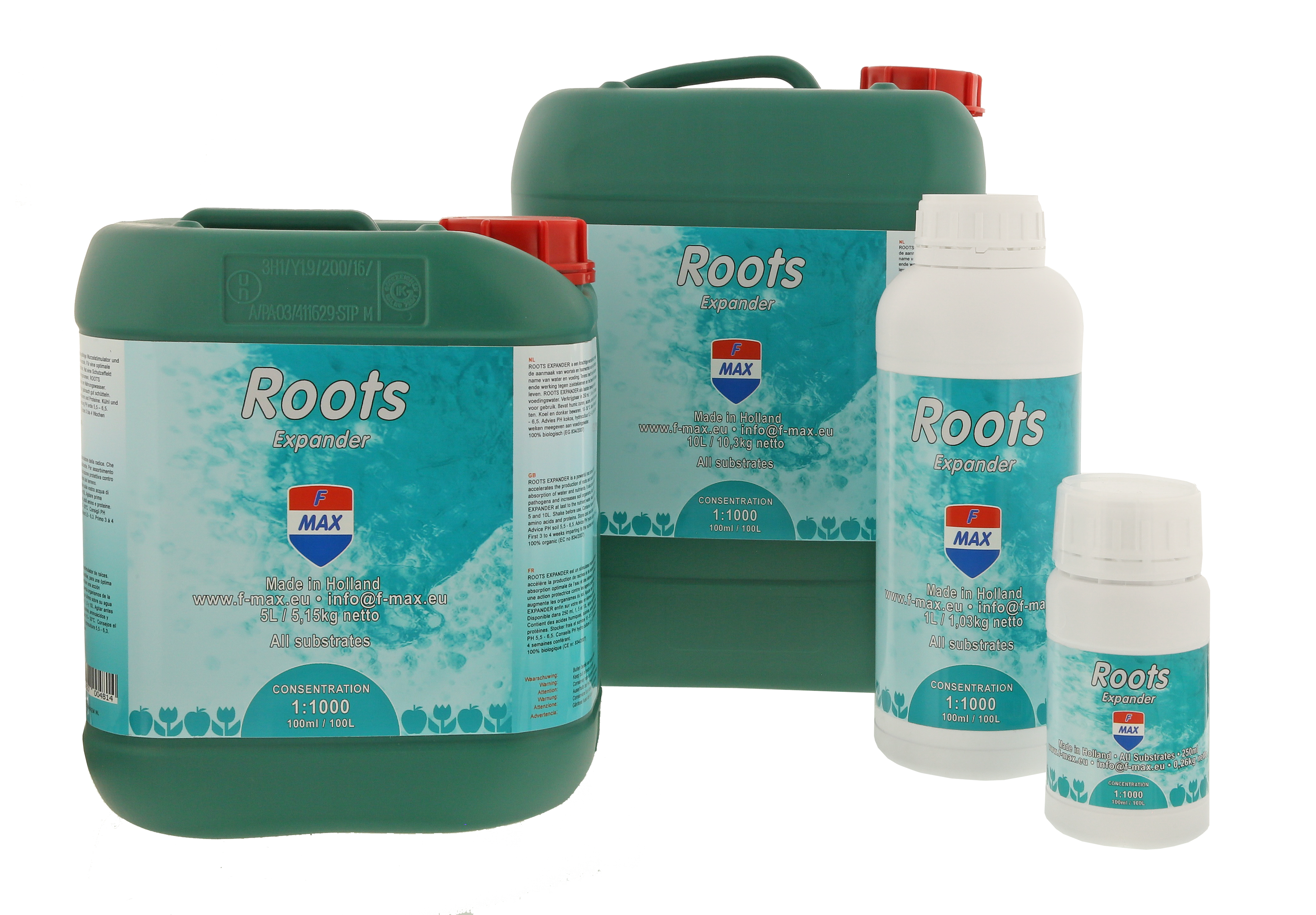 b90c1f219e01aa2a22613b17195b69b05bf775f5 F-MAX Roots expander, 5 L