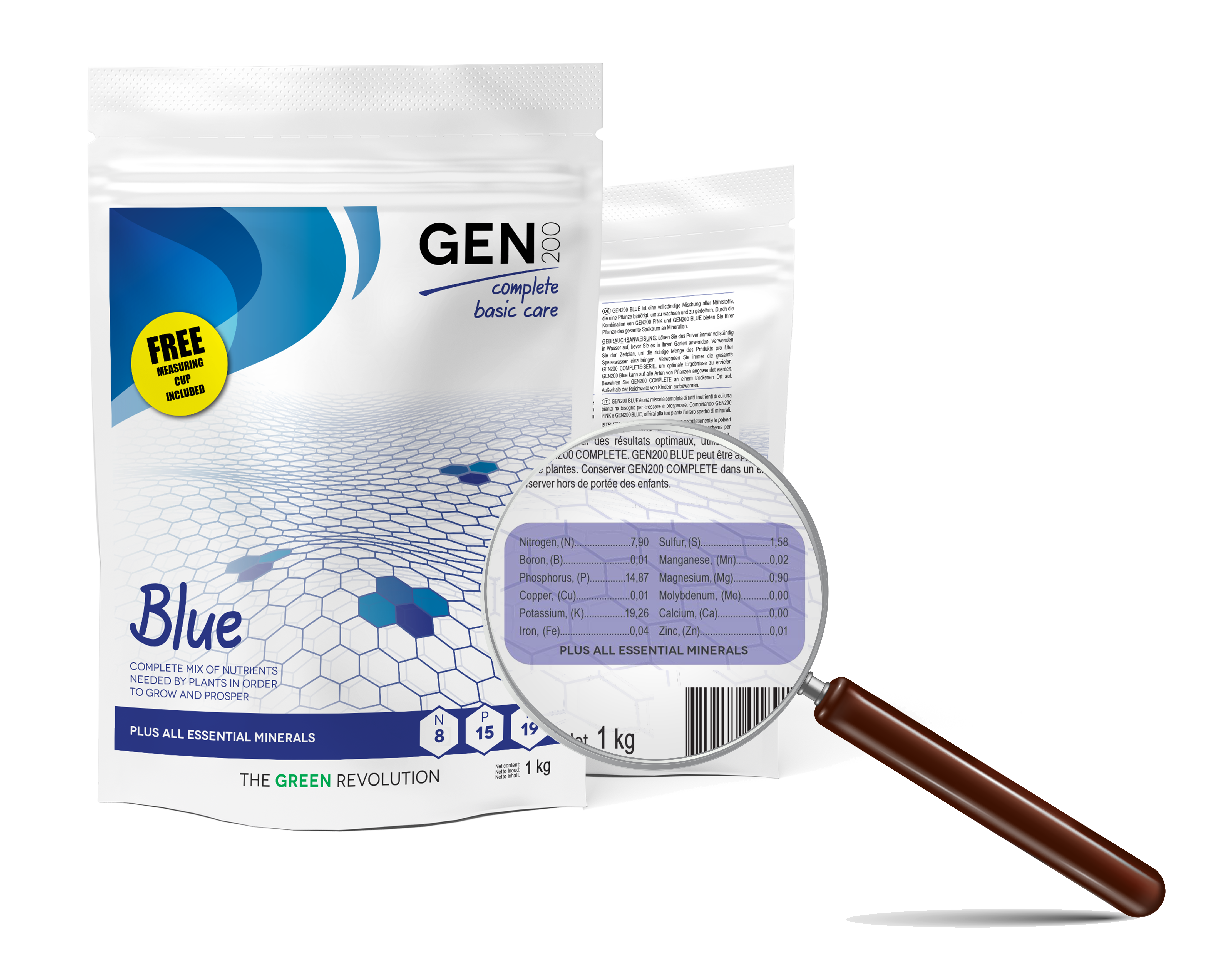 aef5b66b1f4aae1a37167b08f5595336f444550f GEN200 Blue, 1000 Gramm