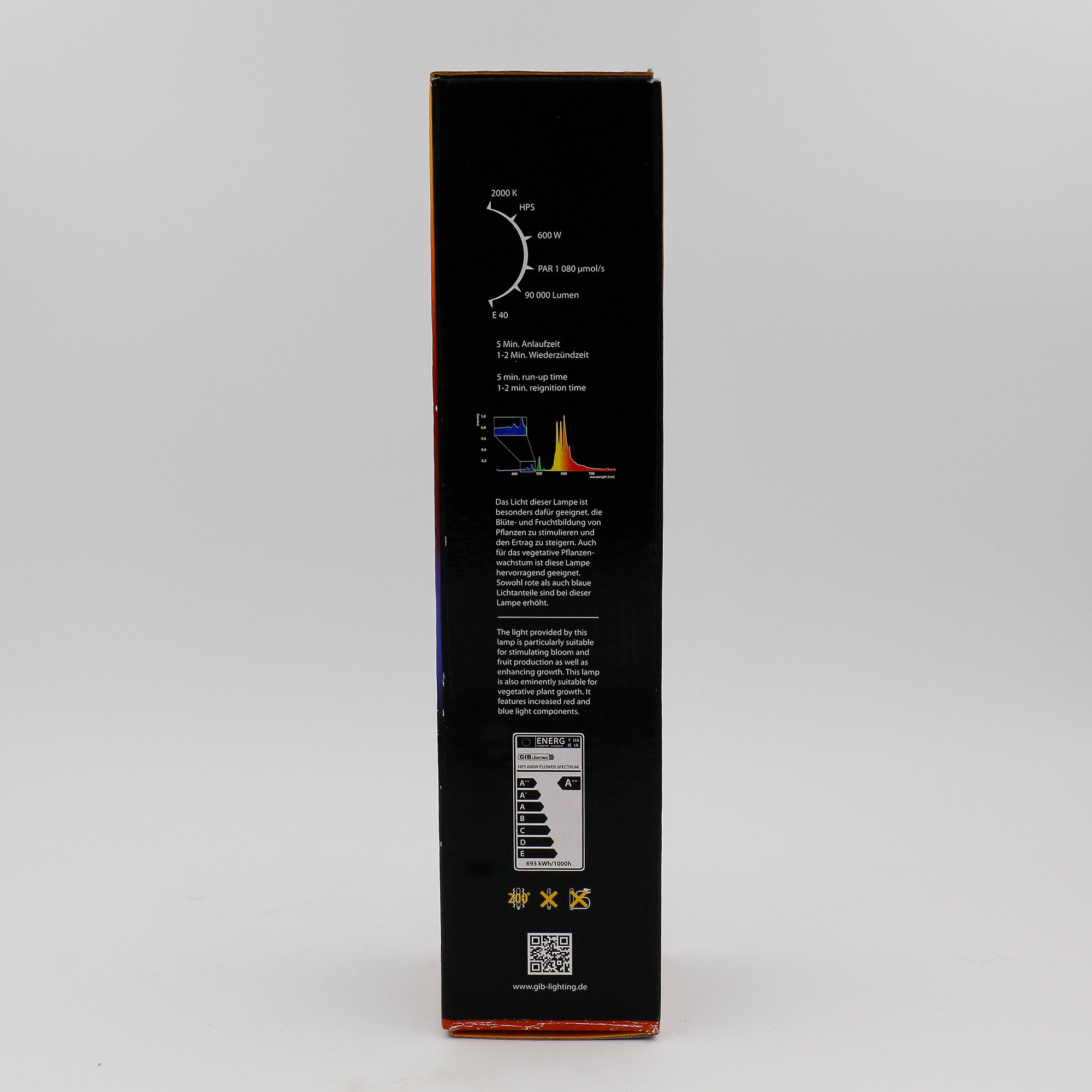 GIB Lighting Flower Spectrum Pro HPS 600 GIB Lighting Flower Spectrum Pro HPS 600