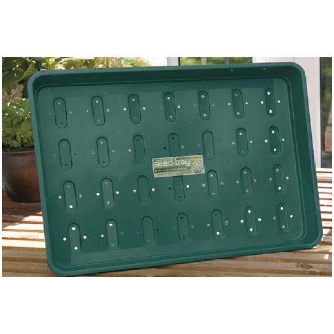 Garland Seed tray 37x22x6 gelocht grün