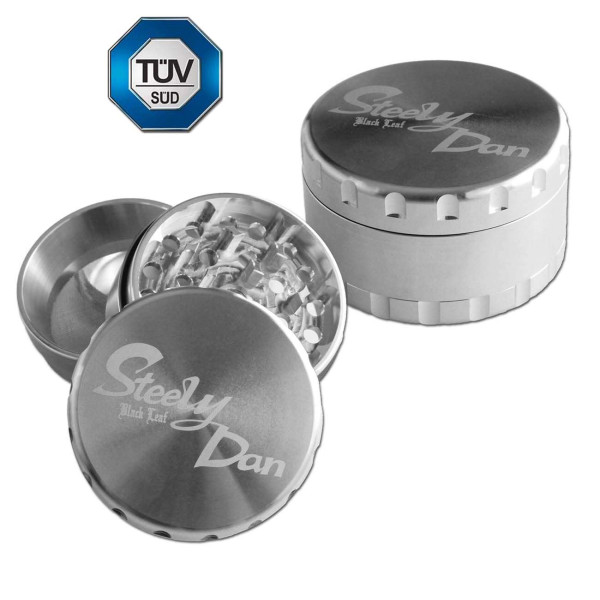 Black Leaf Steely Dan 2.0 Edelstahl-Grinder 4-tlg. Black Leaf Steely Dan 2.0 Edelstahl-Grinder 4-tlg.