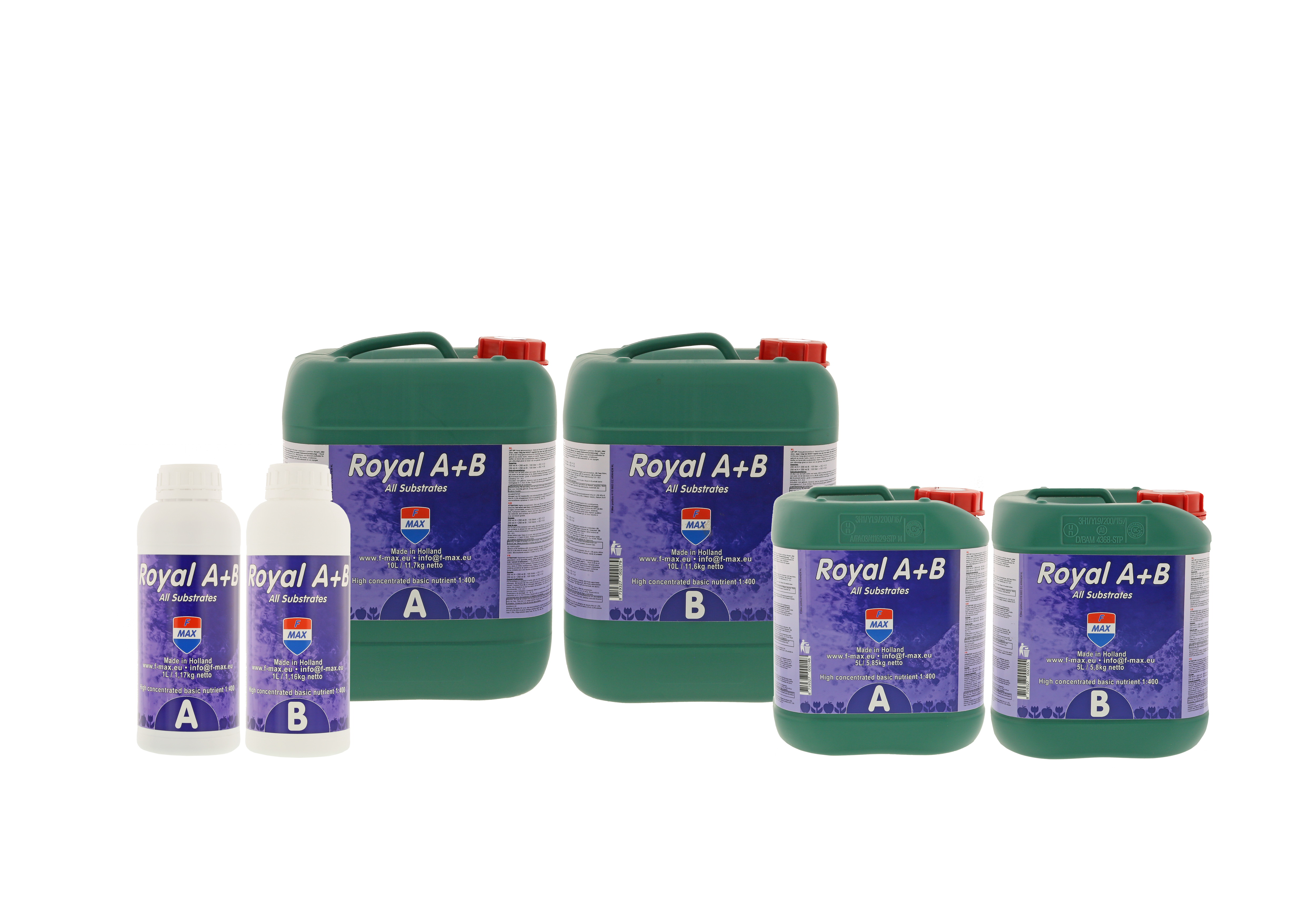 1e615ec59c0bbd8489ef7435cb2900e0f5bae40c F-MAX Royal A+B, 10 L