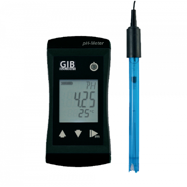 d805ab83039375140ec46cfa1660f38be0836b80 GIB Industries pH Meter mit Gel-Elektrode