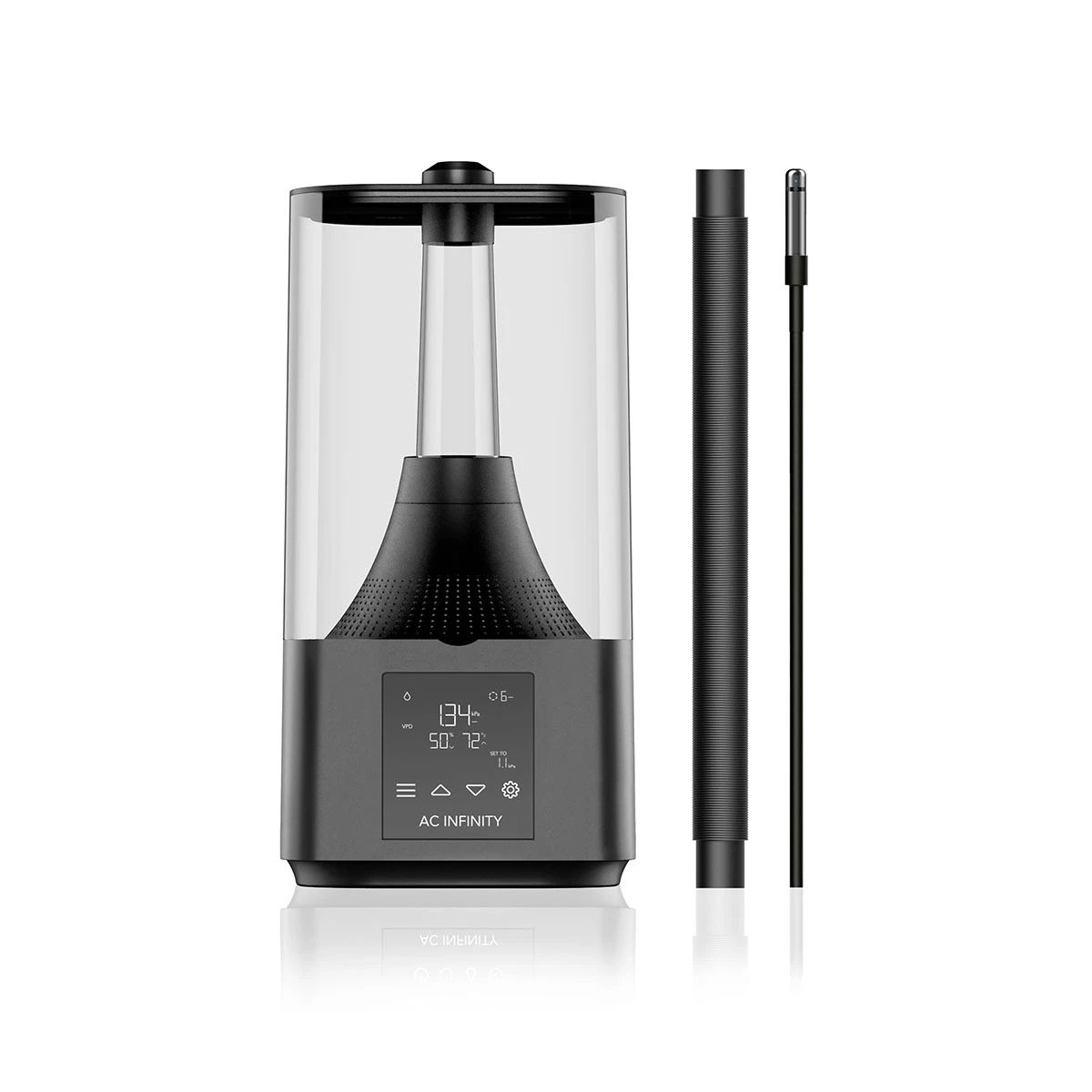 c75232ef2baa0f3de34d7a4caee1fa7967dcbcc6 AC Infinity CLOUDFORGE T3 (Gen 2), Luftbefeuchter, 4,5 Liter, intelligente Steuerung, gezielte Zerstäubung
