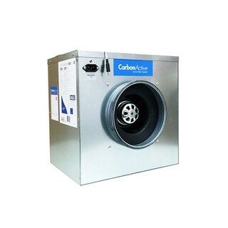 23250a0efbbce9da35c63afd280ca1e03701ab23 CarbonActive EC Silent Box 750m³/h 200mm mit Fanbase EC+
