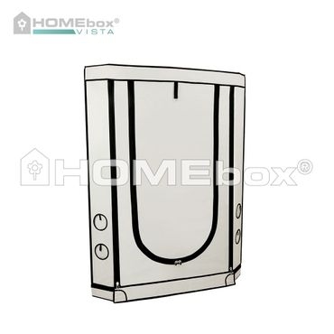 HOMEbox Vista Triangle, aufgebaut 85 x 120 x 160cm