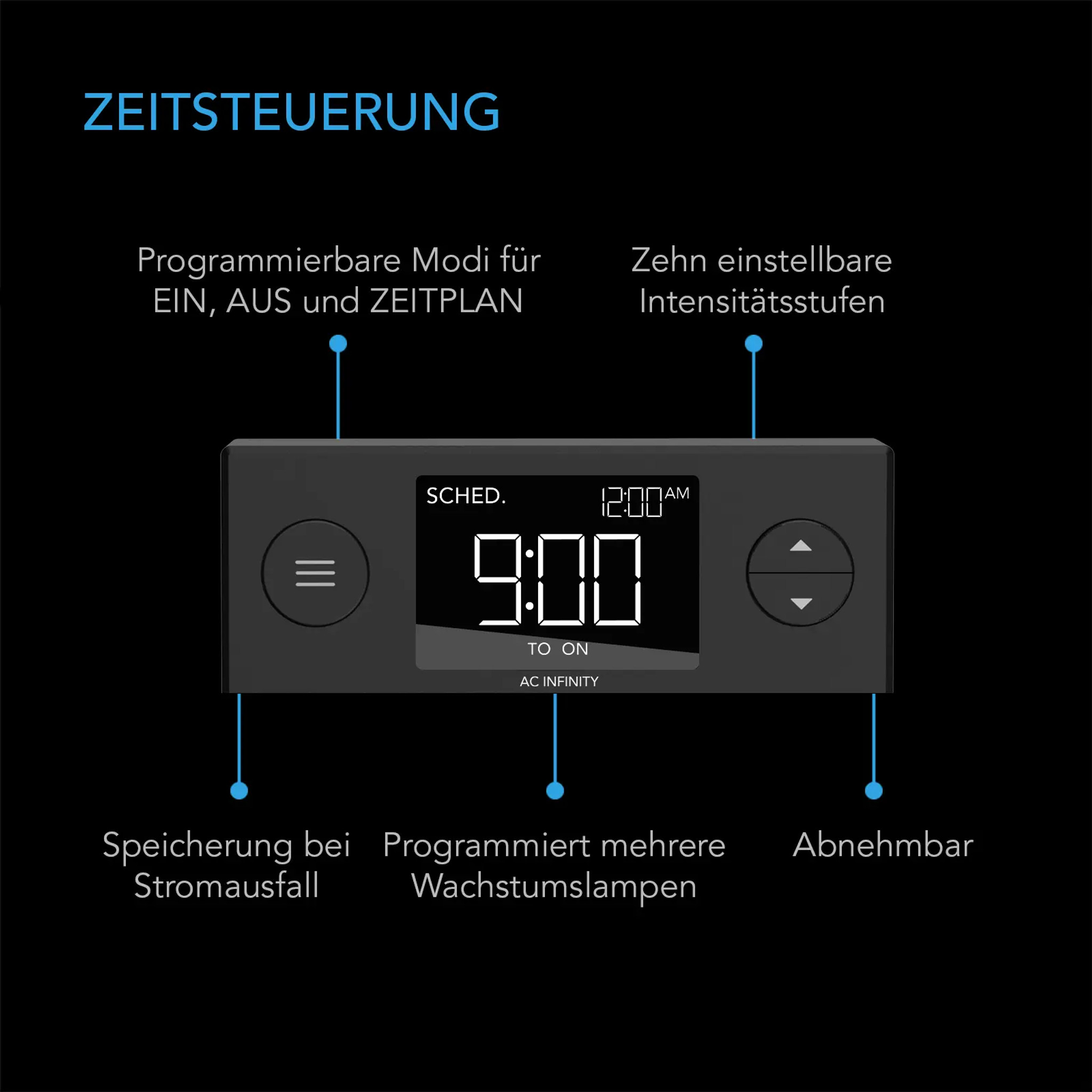 AC Infinity Ionbeam S16 AC-NES16 Vollspektrum LED-Leiste (Samsung LM301H EVO) 40,7cm