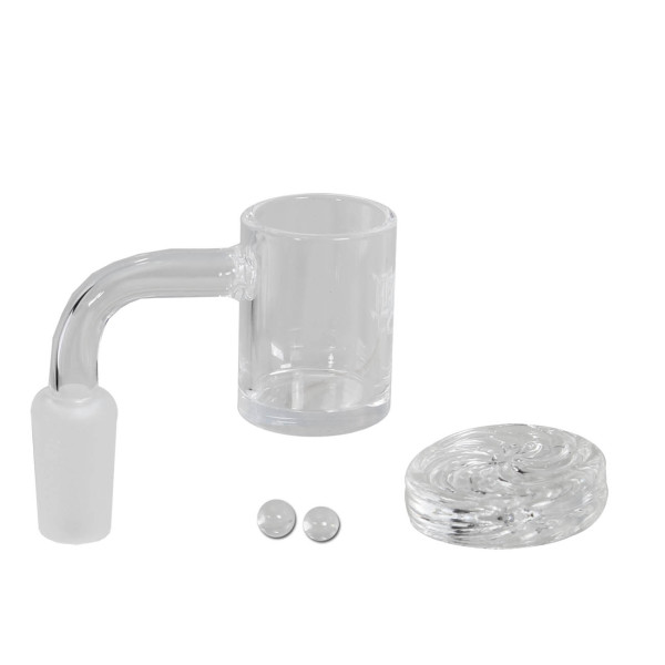 Black Leaf Banger Spinner Cap Terp Pearls NS14 90°