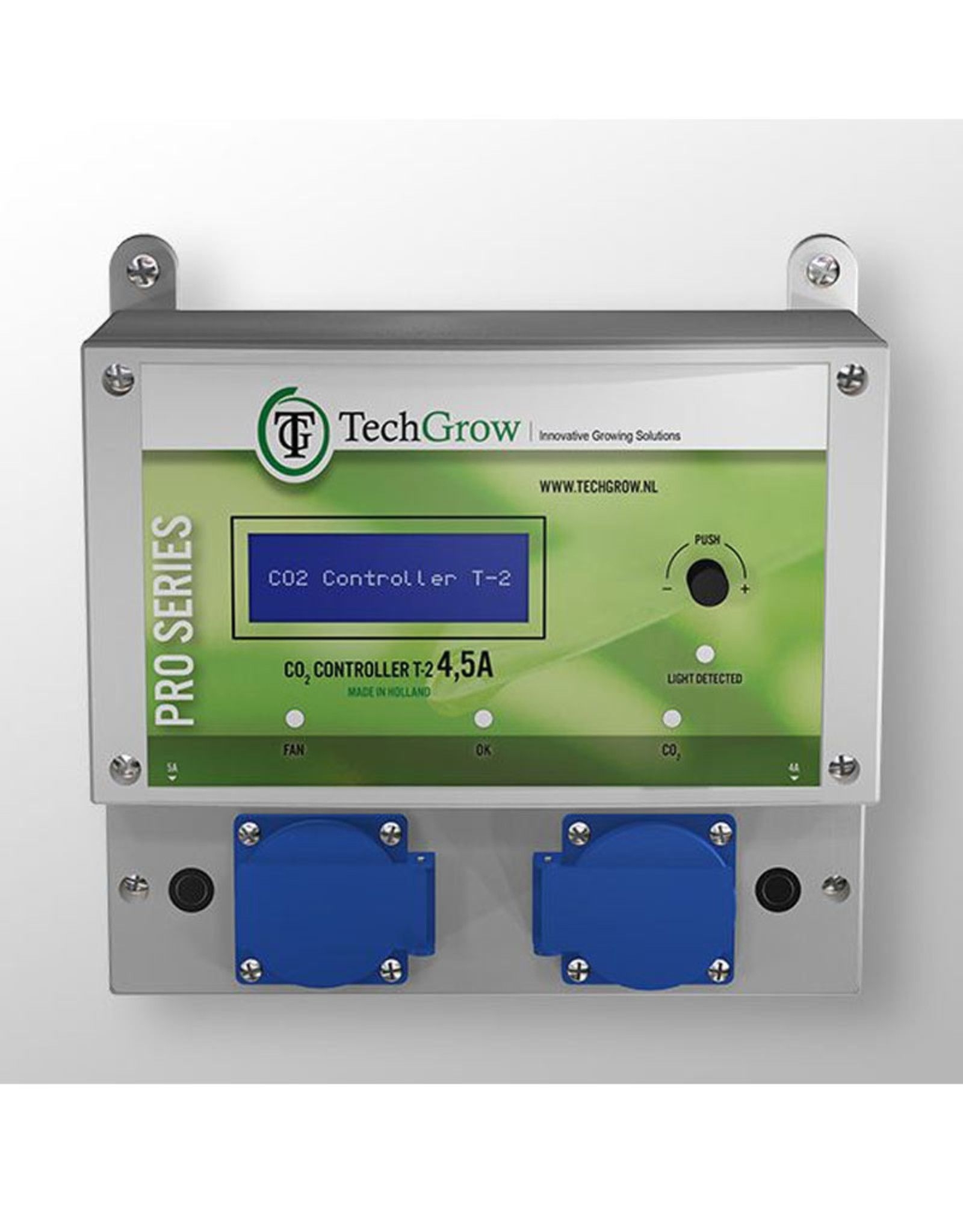 8b59a5ca4d4bbe5a66a5d76233c0187d480d0419 TechGrow 2 Pro Co2 Kontroller 4,5A (ohne Sensor, extra 887133)