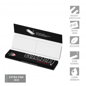 GIZEH Black King Size + Tips GIZEH Black King Size + Tips